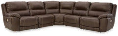 Dunleith Power Reclining Sectional - Vida Furniture (Laredo,TX)