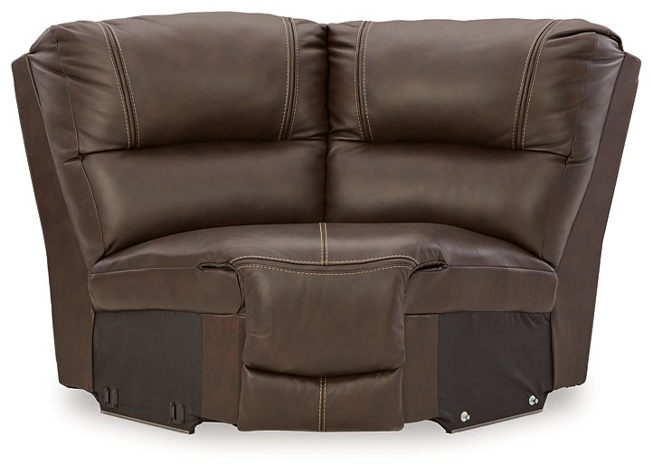 Dunleith Power Reclining Sectional - Vida Furniture (Laredo,TX)