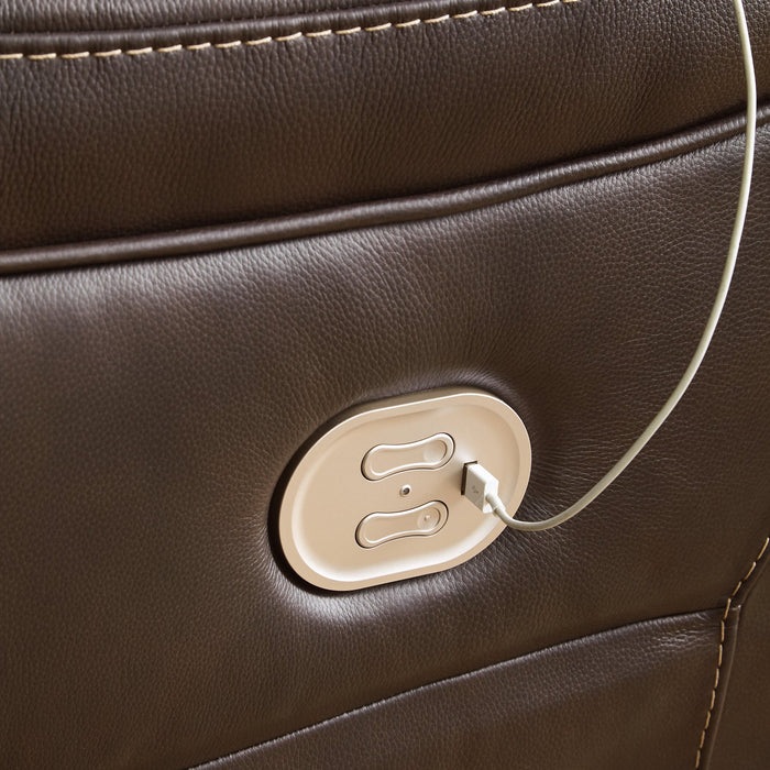 Dunleith Power Reclining Sectional - Vida Furniture (Laredo,TX)