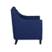 Erica 497 Chair W/Chrome Nails Heirloom Blue (ISTA 3) - Vida Furniture (Laredo,TX)