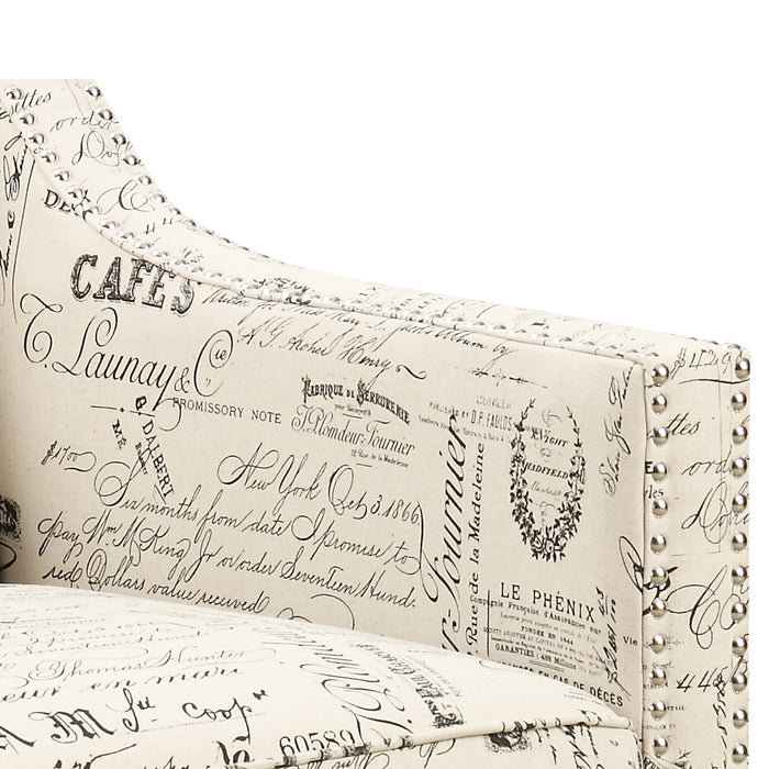 Erica Chair & Ottoman - Vida Furniture (Laredo,TX)