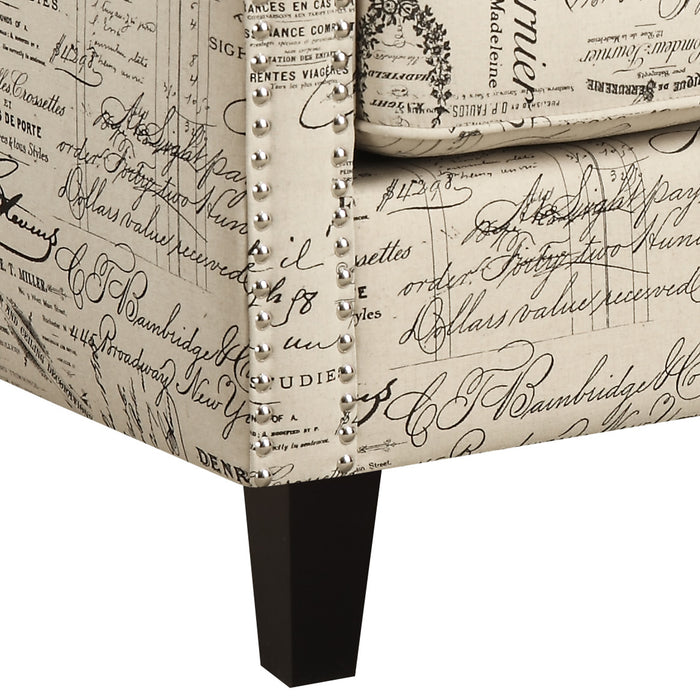 Erica Chair & Ottoman - Vida Furniture (Laredo,TX)