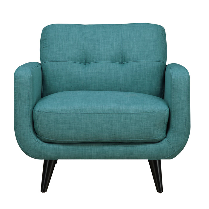 Hadley 4480 KD Chair Heirloom Teal - Vida Furniture (Laredo,TX)