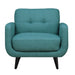 Hadley 4480 KD Chair Heirloom Teal - Vida Furniture (Laredo,TX)