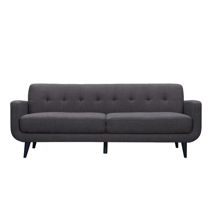 Hadley 4480 KD Sofa Heirloom Charcoal w/No Pillows - Vida Furniture (Laredo,TX)