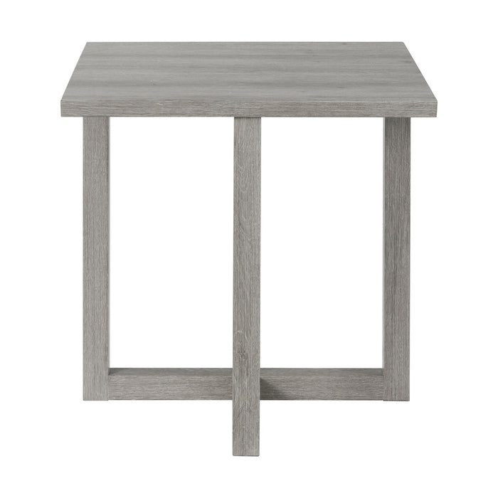 Uster End Table Grey - Vida Furniture (Laredo,TX)