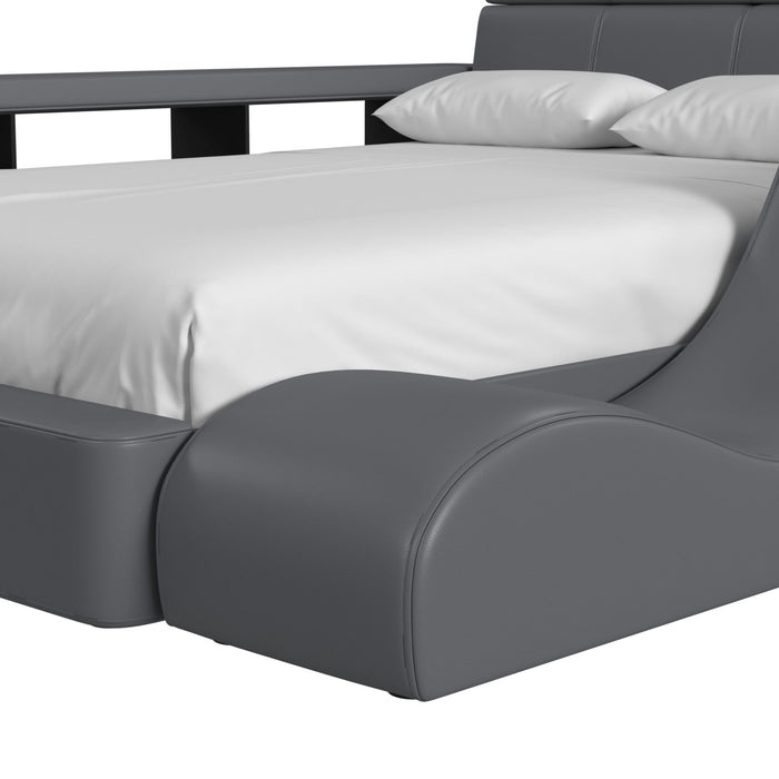 Valari Transformer Bed with Electronic Features - Vida Furniture (Laredo,TX)