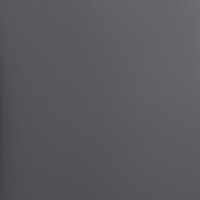 Valari Nightstand with Electronic Features in Grey PU - Vida Furniture (Laredo,TX)