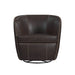 Vito Swivel Chair in Pebble Brown - Vida Furniture (Laredo,TX)