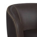 Vito Swivel Chair in Pebble Brown - Vida Furniture (Laredo,TX)