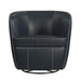 Vito Swivel Chair in Pebble Navy - Vida Furniture (Laredo,TX)