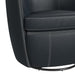 Vito Swivel Chair in Pebble Navy - Vida Furniture (Laredo,TX)
