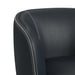 Vito Swivel Chair in Pebble Navy - Vida Furniture (Laredo,TX)