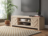 Cayboni 71" TV Stand with Electric Fireplace - Vida Furniture (Laredo,TX)
