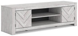 Cayboni 71" TV Stand with Electric Fireplace - Vida Furniture (Laredo,TX)