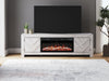 Cayboni 71" TV Stand with Electric Fireplace - Vida Furniture (Laredo,TX)