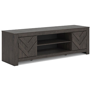 Cayboni 71" TV Stand with Electric Fireplace - Vida Furniture (Laredo,TX)