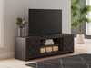 Cayboni 71" TV Stand with Electric Fireplace - Vida Furniture (Laredo,TX)