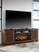 Kallari 84" TV Stand with Electric Fireplace - Vida Furniture (Laredo,TX)