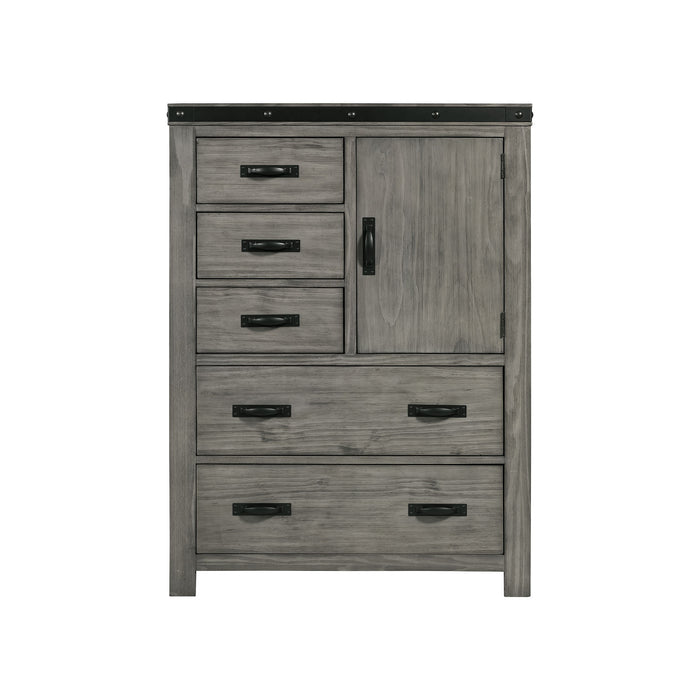 Wade Door Chest - Vida Furniture (Laredo,TX)