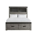 Wade Youth Platform Storage Bed - Vida Furniture (Laredo,TX)