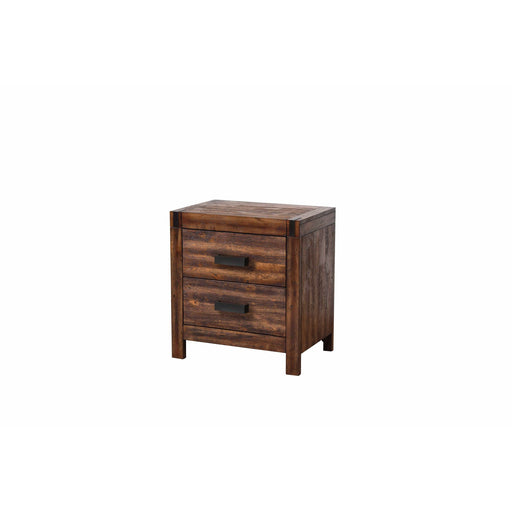 Warner Nightstand Chestnut - Vida Furniture (Laredo,TX)