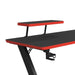 Waterside L shape Desk in Black - Vida Furniture (Laredo,TX)