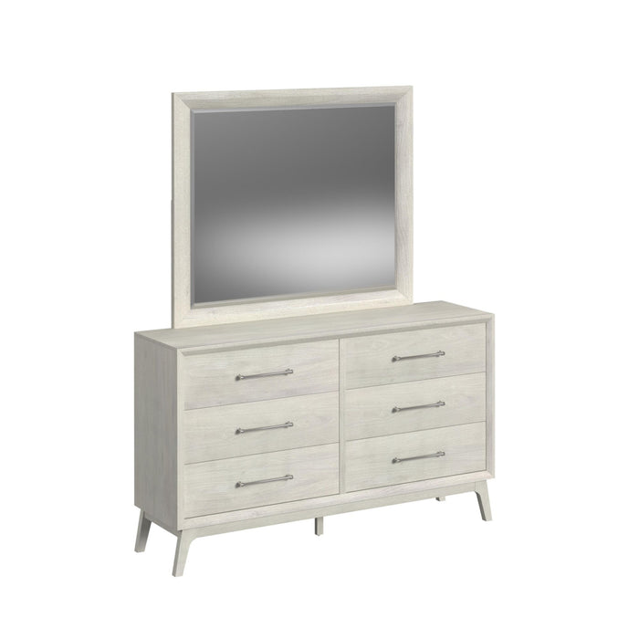 Westland UPH Bedroom Set with Grey Fabric - Vida Furniture (Laredo,TX)