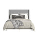 Westland UPH Bed with Grey Fabric - Vida Furniture (Laredo,TX)