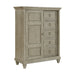 Whit-Ash Panel Bedroom Set with Door Chest - Vida Furniture (Laredo,TX)
