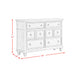 Whit-Ash 6-Drawer Dresser in Light Grey - Vida Furniture (Laredo,TX)