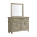 Whit-Ash Panel Bedroom Set with Door Chest - Vida Furniture (Laredo,TX)