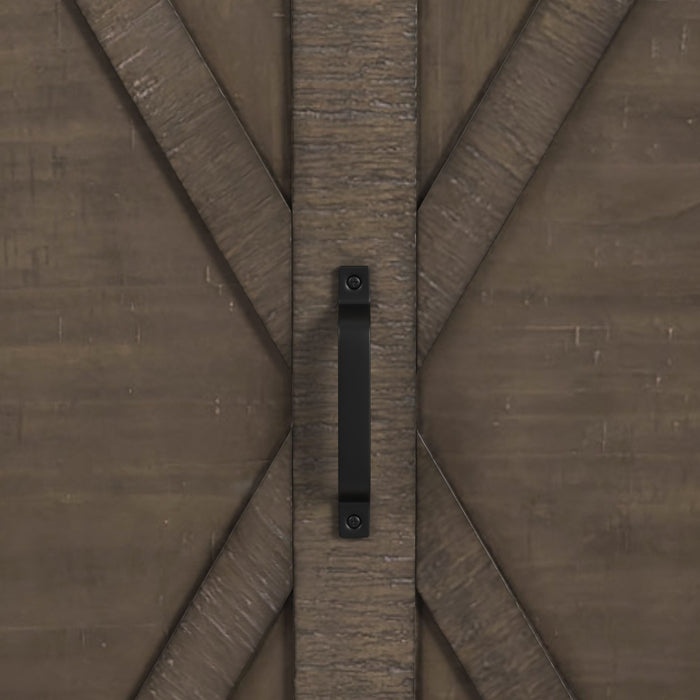 Yellowstone Server in Medium Brown - Vida Furniture (Laredo,TX)