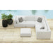 Zandara Modular Ottoman - Olefin Beige - Vida Furniture (Laredo,TX)