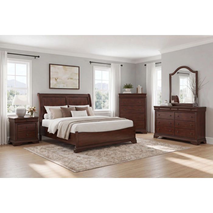 Phillipe 8-Drawer Dresser in Cherry