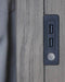 Elements International Kings Court King Panel Bed in Grey - Vida Furniture (Laredo,TX)