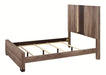 Crown Mark Furniture Rangley King Panel Bed in Brown B6830-K - Vida Furniture (Laredo,TX)
