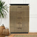 Galaxy Home Allure Chest in Black - Vida Furniture (Laredo,TX)