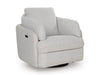 Alainmont Next-Gen Nuvella Swivel Power Recliner - Vida Furniture (Laredo,TX)