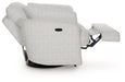 Alainmont Next-Gen Nuvella Swivel Power Recliner - Vida Furniture (Laredo,TX)