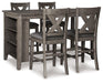 Caitbrook Counter Height Dining Set - Vida Furniture (Laredo,TX)
