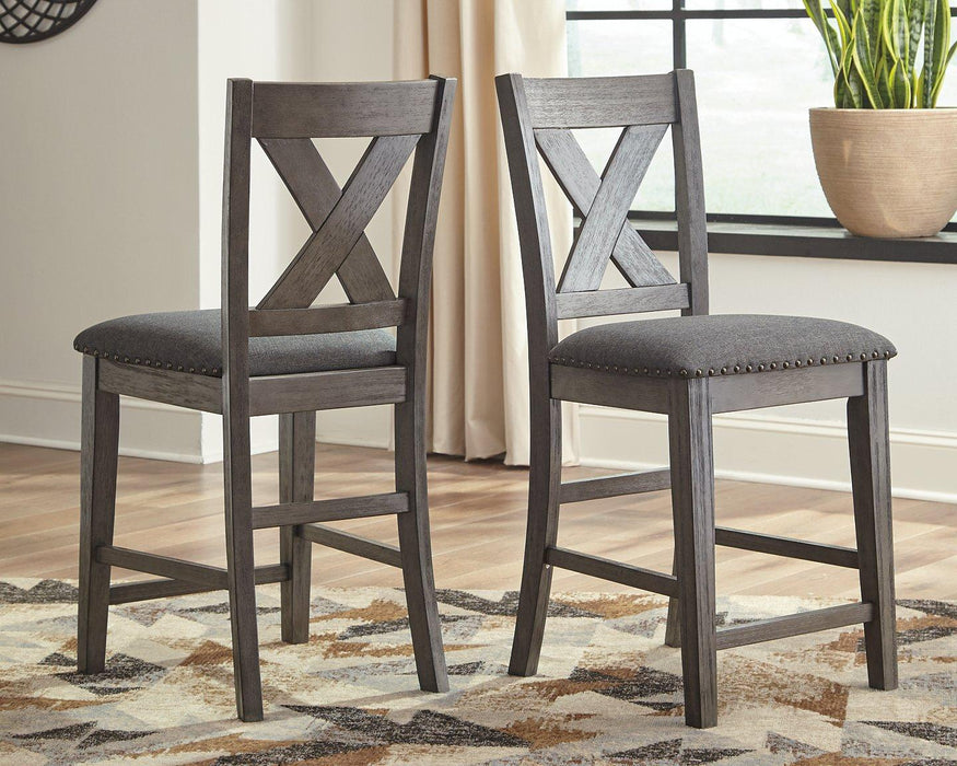 Caitbrook Counter Height Dining Set - Vida Furniture (Laredo,TX)