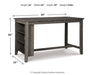 Caitbrook Counter Height Dining Set - Vida Furniture (Laredo,TX)
