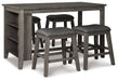 Caitbrook Counter Height Dining Set - Vida Furniture (Laredo,TX)