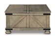 Aldwin Coffee Table With Storage - Vida Furniture (Laredo,TX)