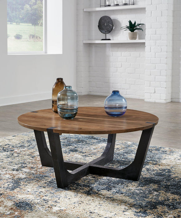 Hanneforth Coffee Table - Vida Furniture (Laredo,TX)
