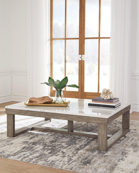 Loyaska Coffee Table - Vida Furniture (Laredo,TX)