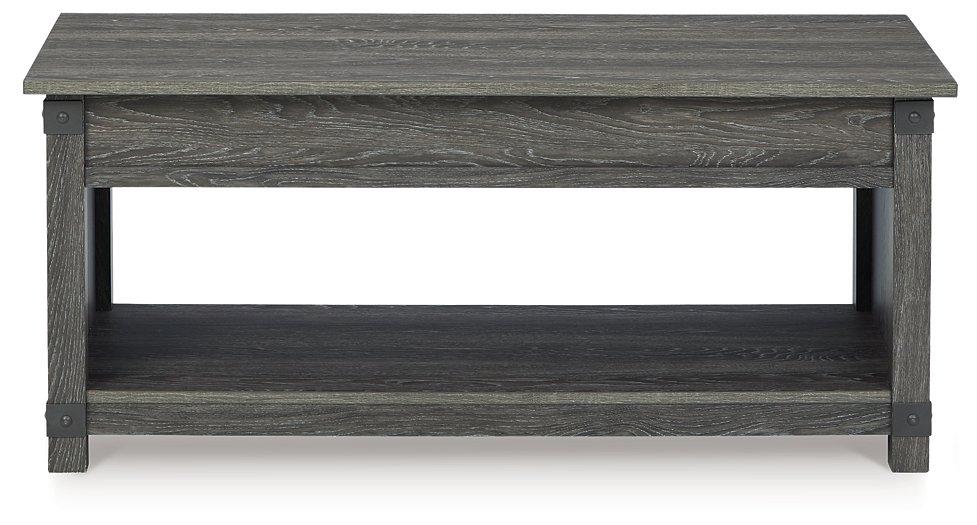 Freedan Lift-Top Coffee Table - Vida Furniture (Laredo,TX)
