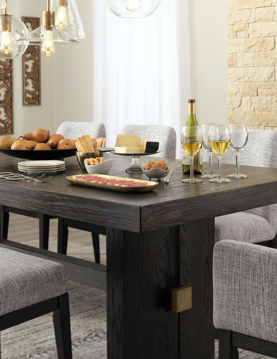 Burkhaus Dining Room Set - Vida Furniture (Laredo,TX)