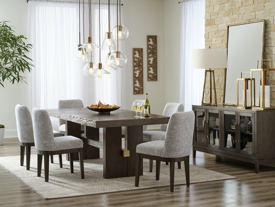 Burkhaus Dining Room Set - Vida Furniture (Laredo,TX)